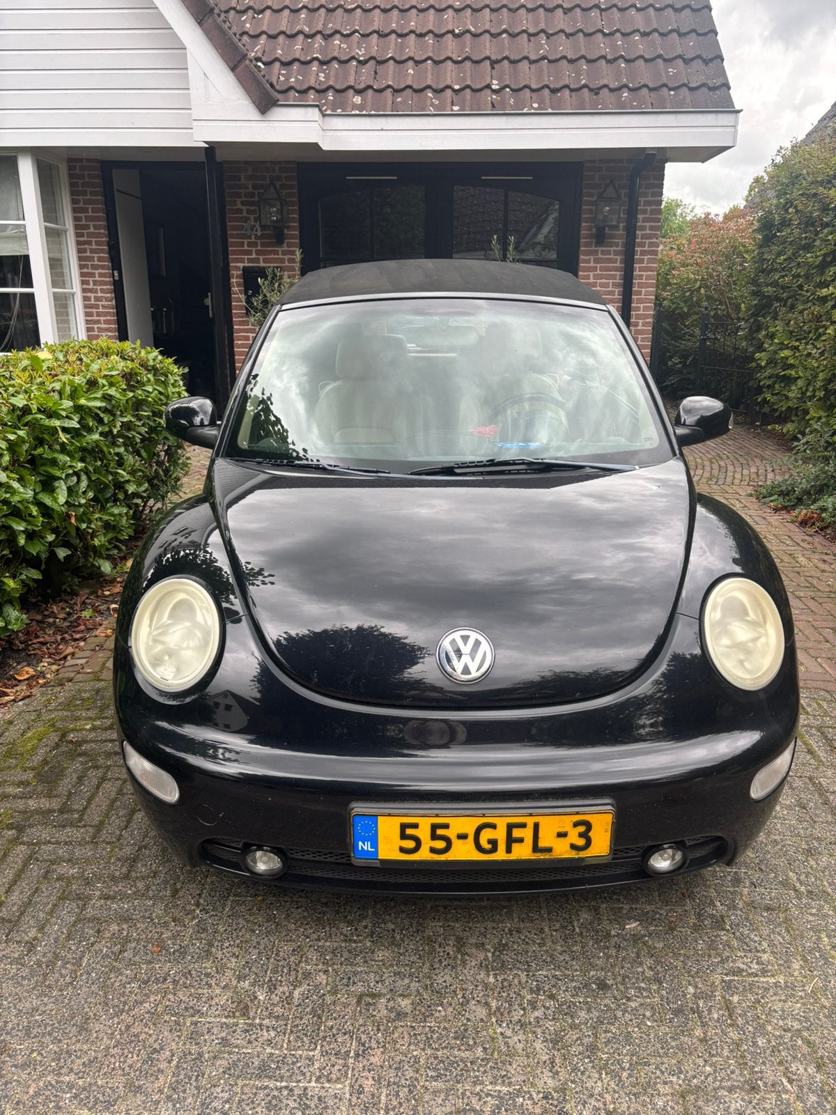 Volkswagen Beetle (Kever) 1.6 Cabriolet 75KW 2004 Zwart, Beetle (Kever), 4 cilinders, Cabriolet, Zwart
