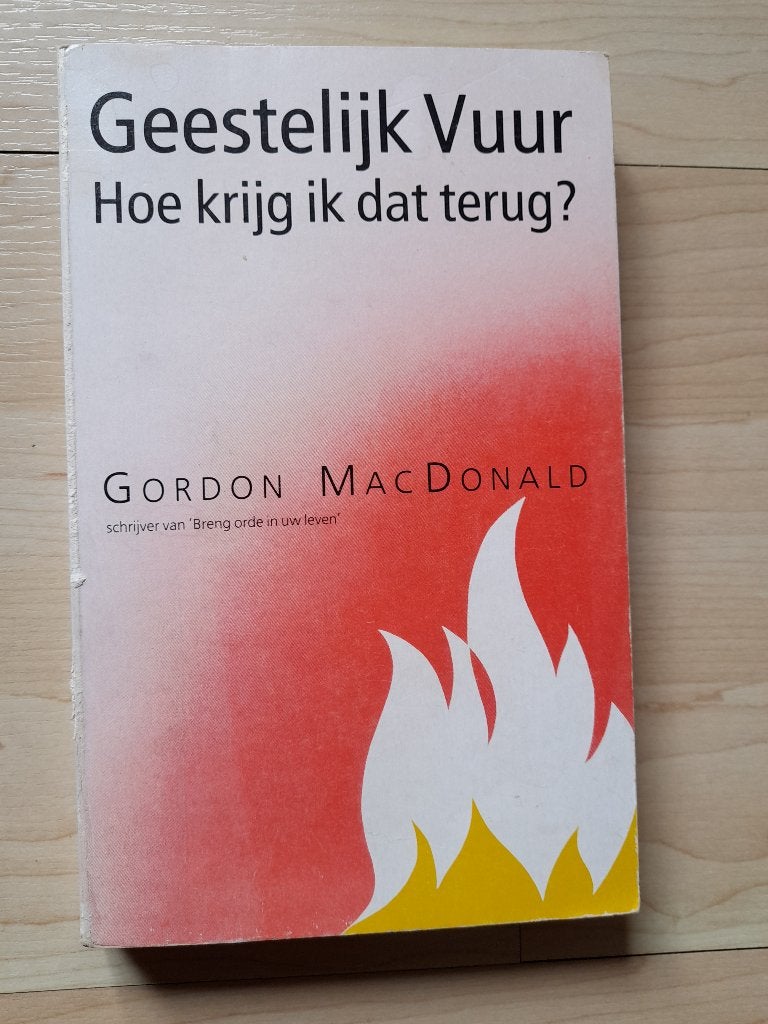 GEESTELIJK VUUR  Gordon MacDonald HOE KRIJG IK DAT TERUG, Boeken, Ophalen of Verzenden, Gelezen