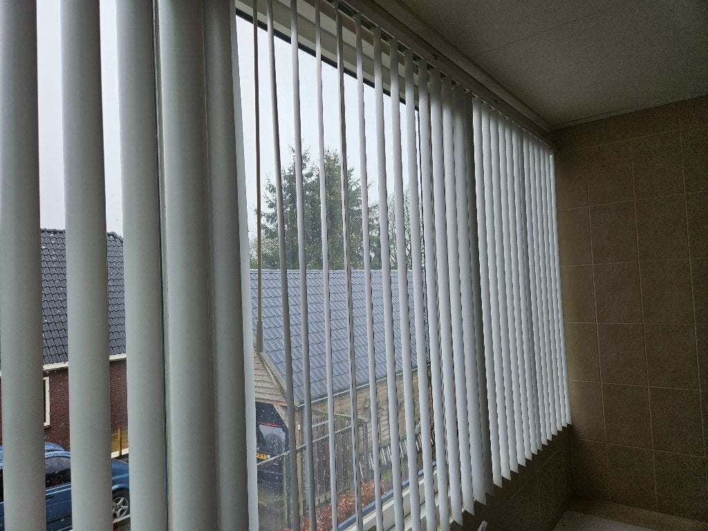 2 stuks lamellen, Gebruikt, Wit, Lamellen, 140 cm