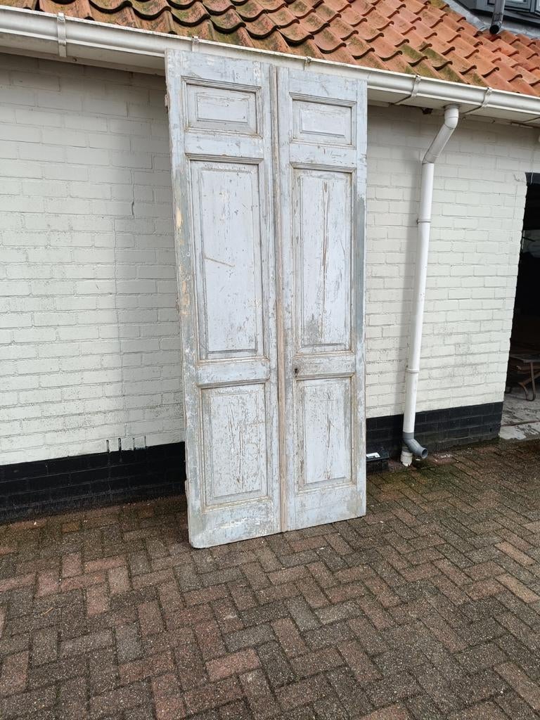 Paneeldeuren kastdeuren oude deuren, Ophalen
