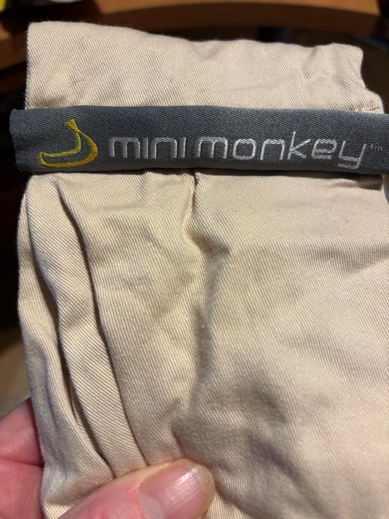 Minimonkey babydrager / draagdoek - ook als hangmat te gebru, Draagdoek, Gebruikt, Buik of Rug, Ophalen