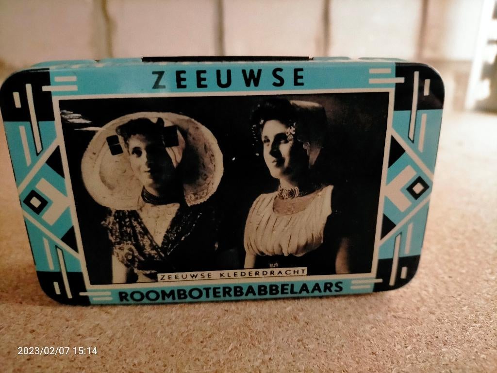 Blikje zeeuwse boterbabbelaars, Ophalen of Verzenden, Zo goed als nieuw, Overige