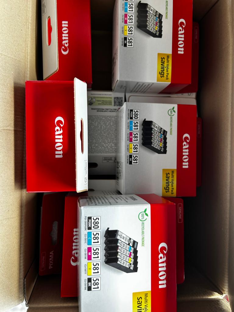 Canon Pixma Inktcartridges Multipack 580/581 (Nieuw), Ophalen of Verzenden, Nieuw, Cartridge