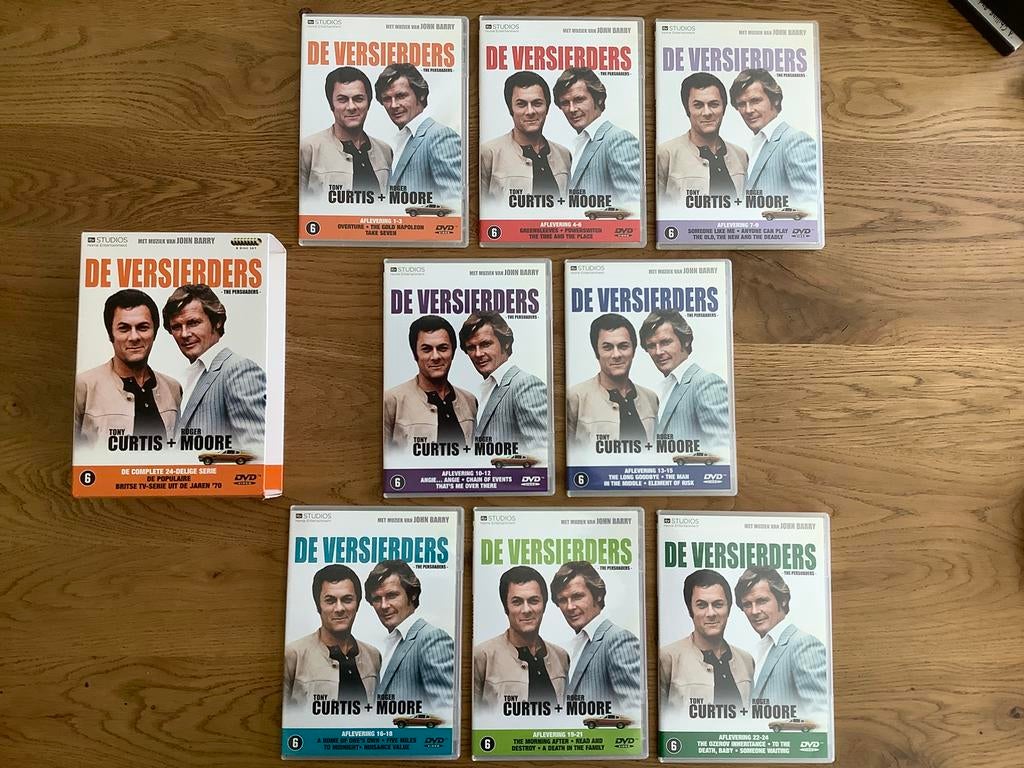 De Versierders / The Persuaders - COMPLEET mooie 8 dvd set., Ophalen of Verzenden, Zo goed als nieuw