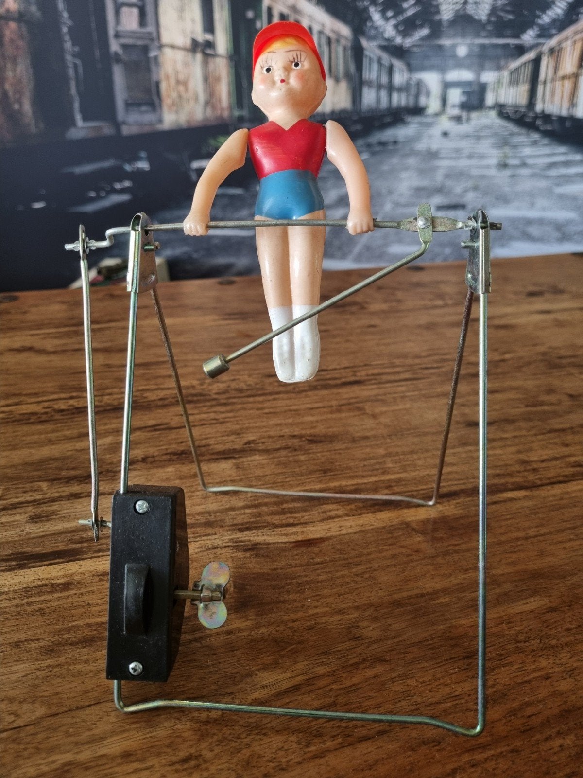 Vintage Turnpop / Turnster Speelgoed - Single Bar Exercise, Ophalen of Verzenden, Zo goed als nieuw