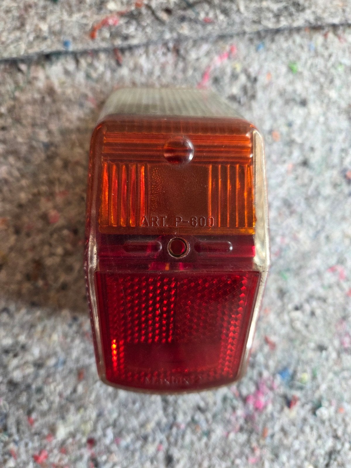 achterlicht glas maxlux 2 kreidler, Fietsen en Brommers, Ophalen of Verzenden, Overige typen