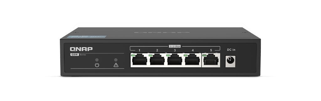Qnap QSW-1105-5T 2.5 gbit, Computers en Software, Ophalen of Verzenden, Zo goed als nieuw