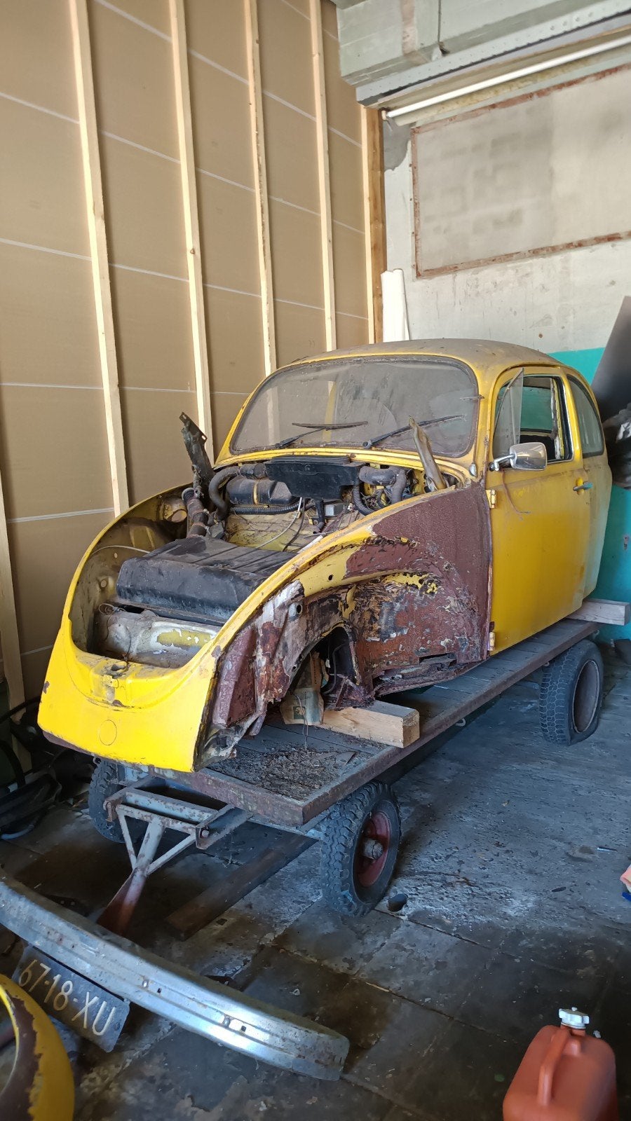 Project Kever 1300 1973 - Bodem, Chasis, Body, Deuren, etc., Ophalen, Volkswagen