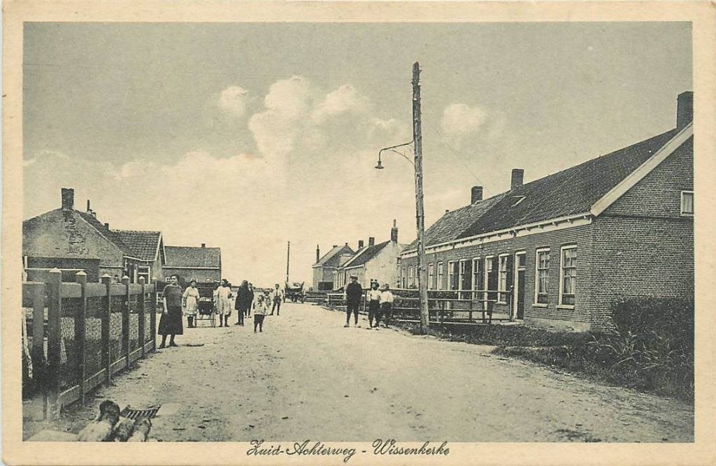 388-321-037 Wissenkerke Zuid Achterweg, Verzenden, Voor 1920, Zeeland