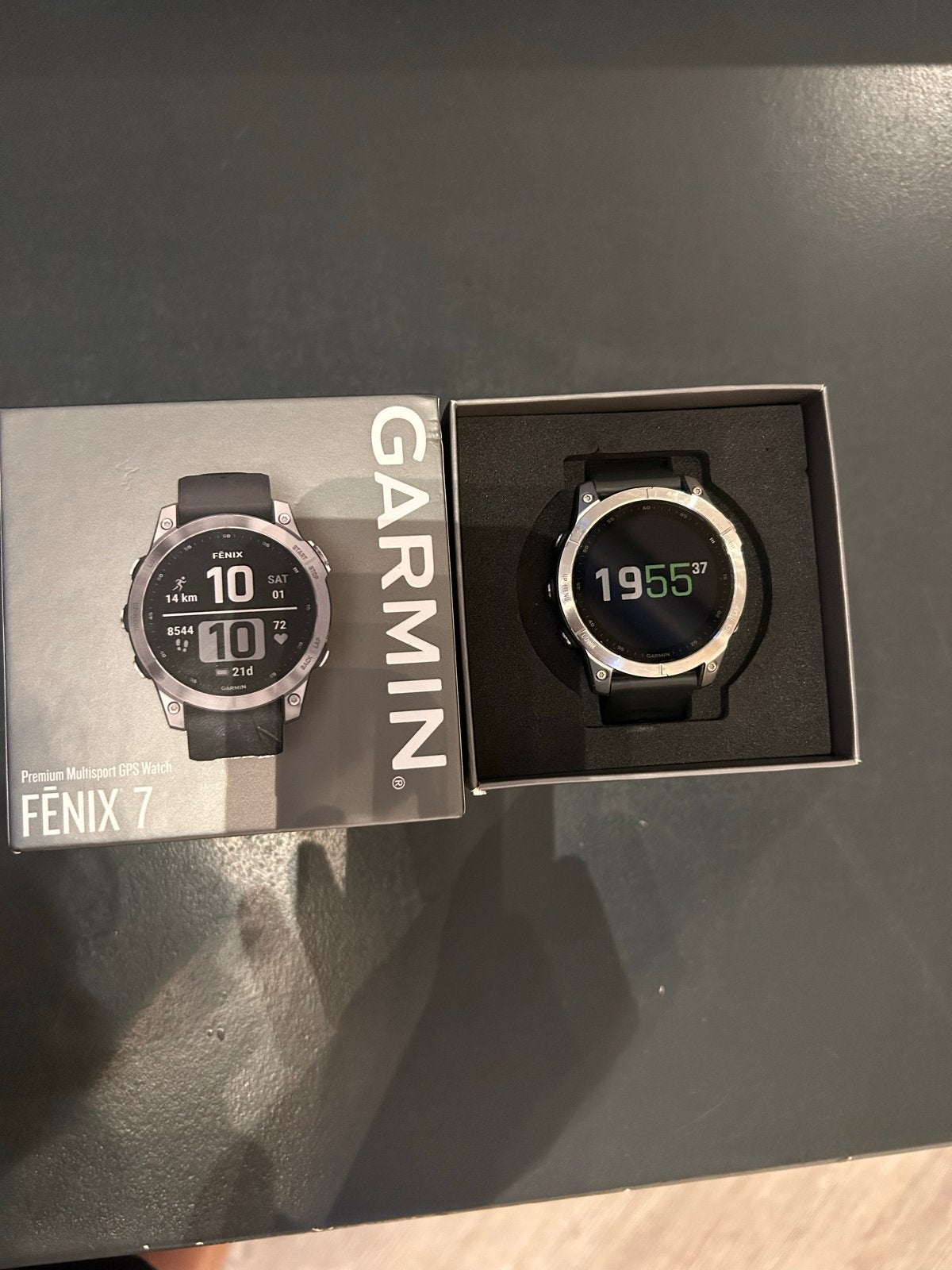 Garmin Fenix 7 Premium Multisport GPS Horloge, Afstand, Ophalen of Verzenden, Zo goed als nieuw, Waterdicht