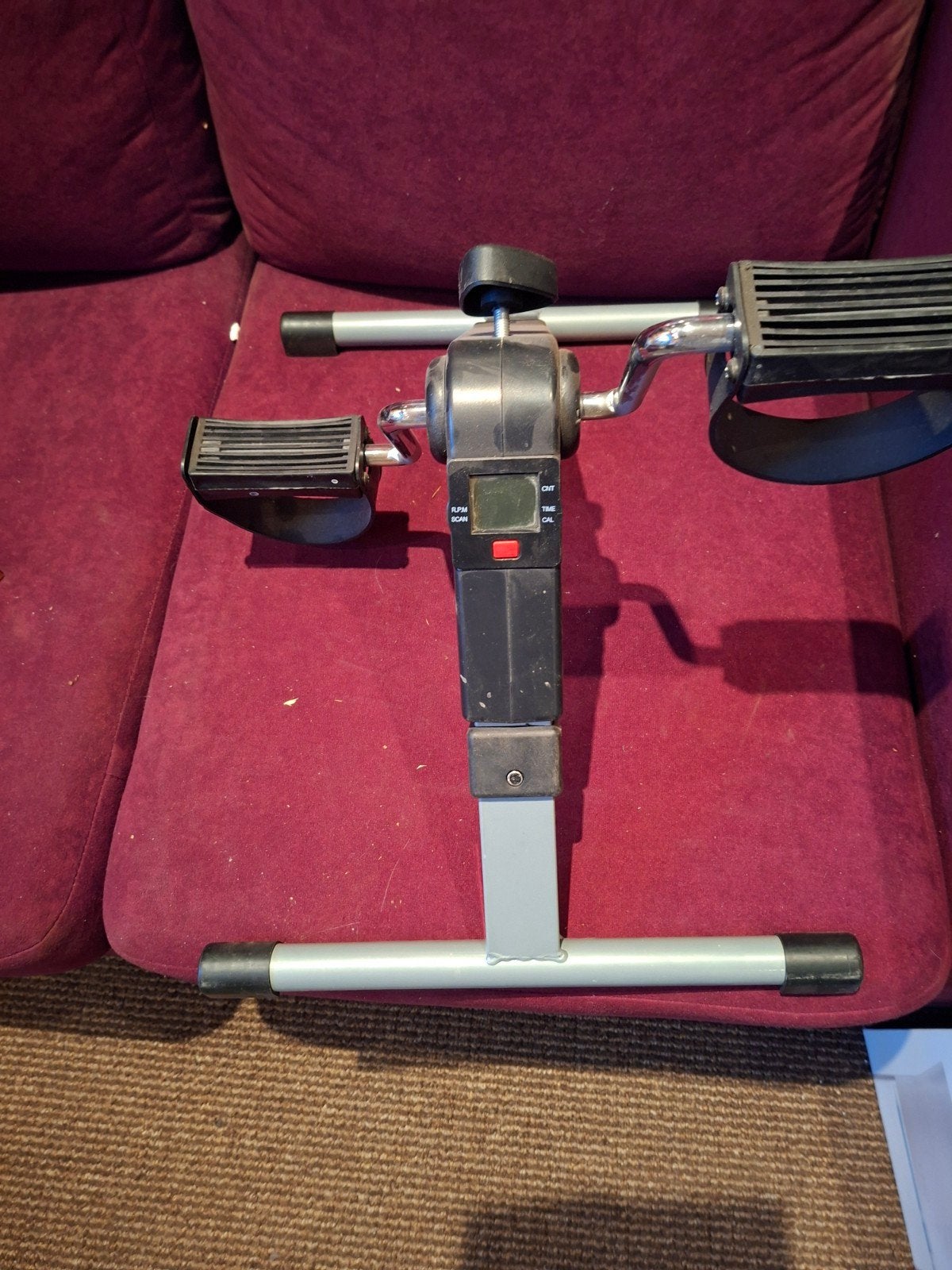 Compacte Hometrainer / Stoelfiets met Display, Sport en Fitness, Fitnessapparatuur, Ophalen
