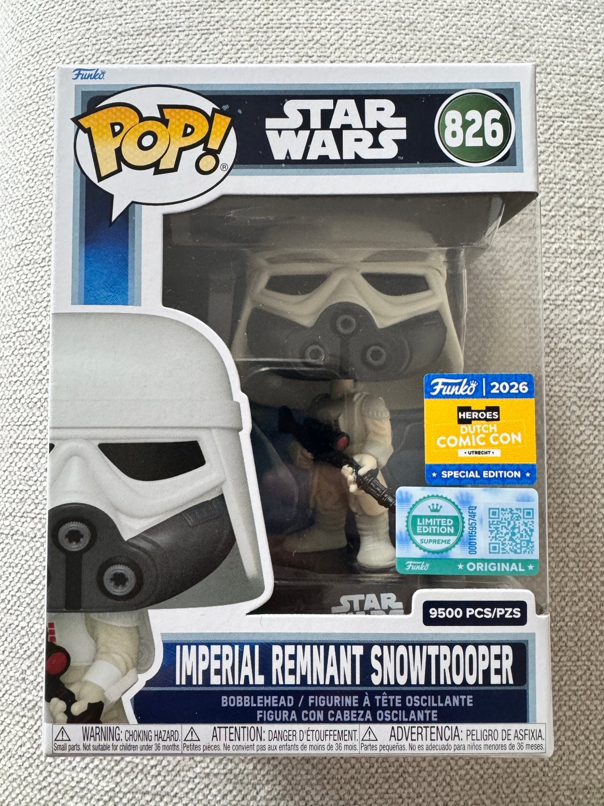 imperial remnant snowtrooper 826 Funko Comic con, Verzamelen, Poppetjes en Figuurtjes, Ophalen of Verzenden, Nieuw