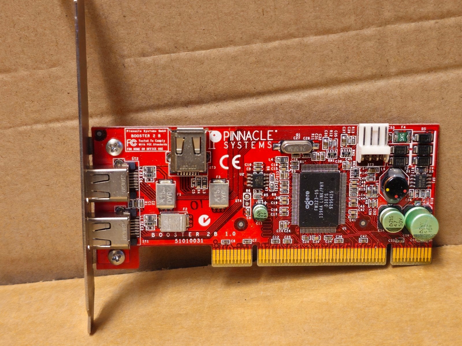 Pinnacle Booster 2B, Firewire card, Computers en Software, Capture cards, Ophalen of Verzenden