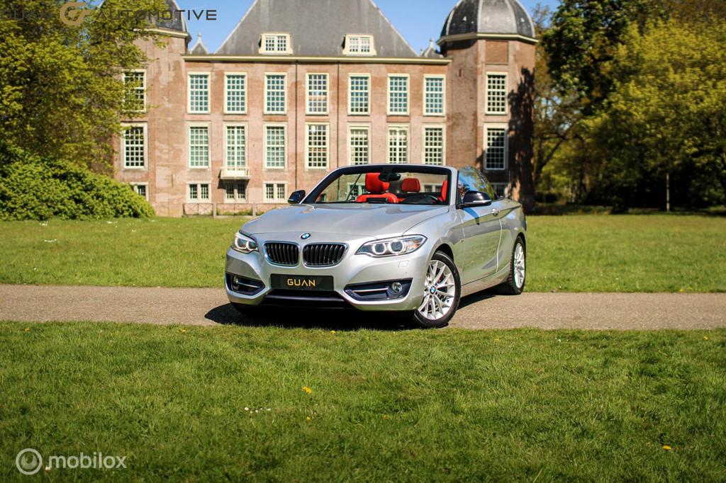 BMW 2-serie Cabrio | H&K | AUT | Sportstoel |, Auto's, BMW, Bedrijf, Te koop, 2-Serie, ABS, Achteruitrijcamera, Airbags, Airconditioning