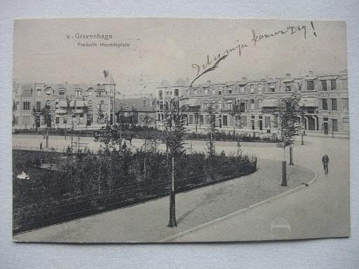 P181 Den Haag - Frederik Hendrikplein - 1910, Verzenden, Voor 1920, Gelopen, Zuid-Holland