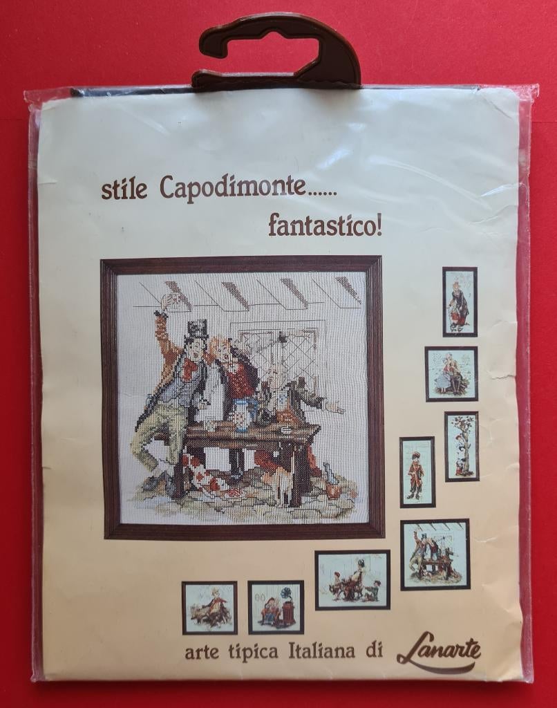 Lanarte origineel patroon Fantastico 33565, Ophalen, Zo goed als nieuw, Handborduren, Patroon