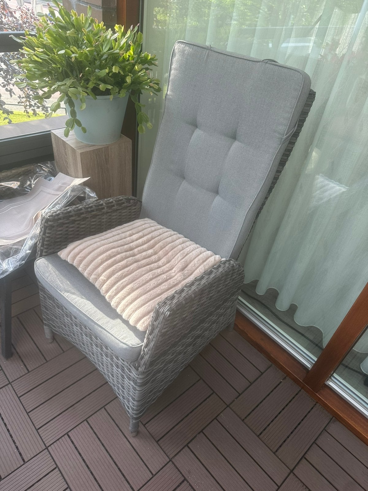 4 tuinstoelen bois le duc, Ophalen, Gebruikt, Verstelbaar