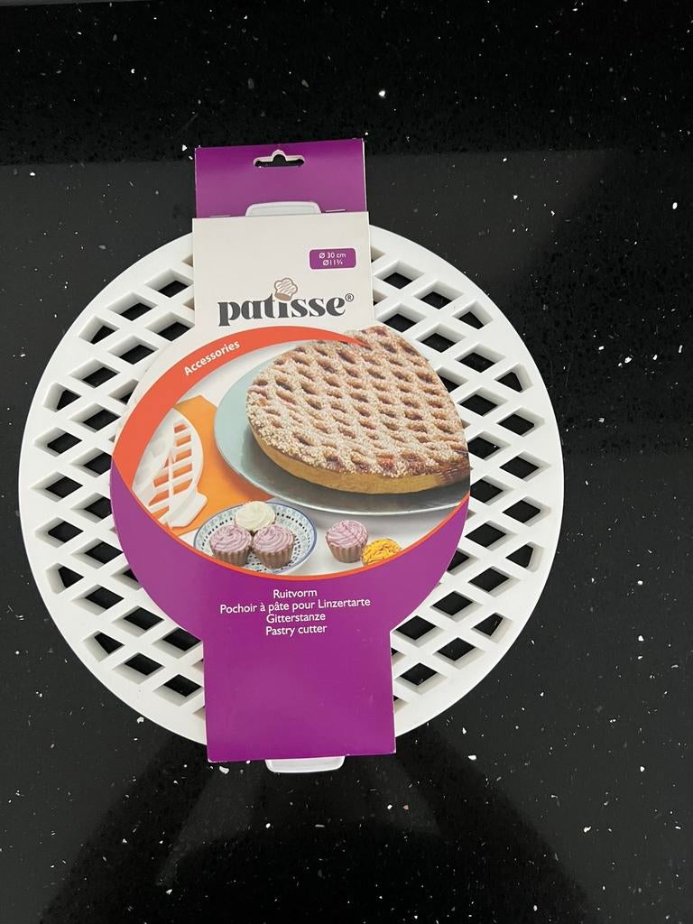 Nieuw Patisse Ruitvorm Vlaaistans - Ø30cm, Ophalen of Verzenden, Nieuw