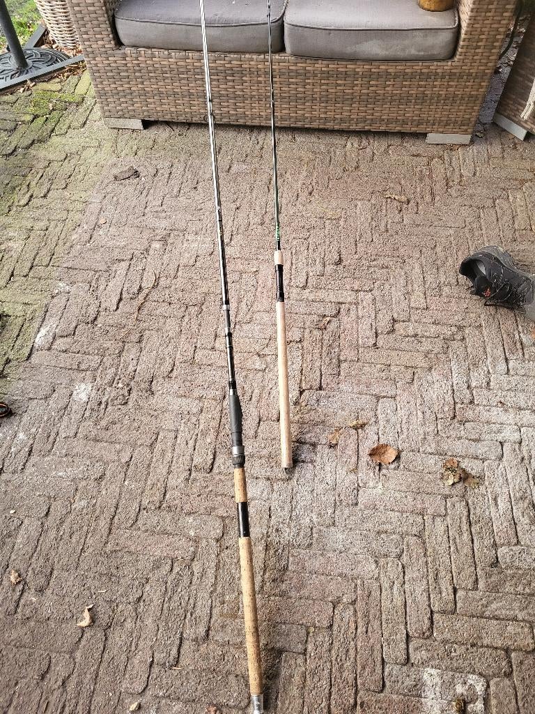 feederhengels diverse, Ophalen, Gebruikt, Werphengel