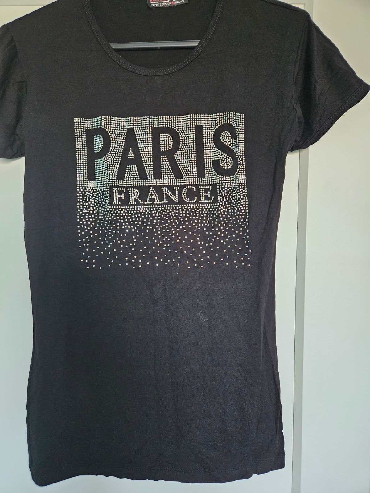 leuk glitter shirt M, Kleding | Dames, Maat 38/40 (M), Verzenden, Zwart, Zo goed als nieuw