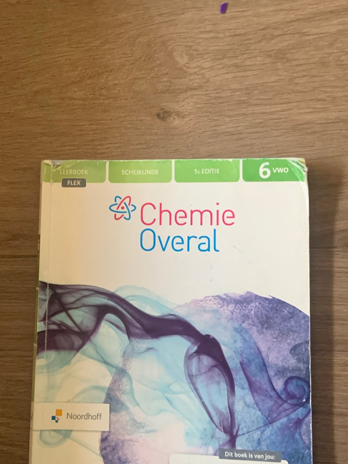 Chemie Overal 6 VWO - Scheikunde Leerboek 5e Editie, Ophalen of Verzenden, Gelezen, VWO, Scheikunde