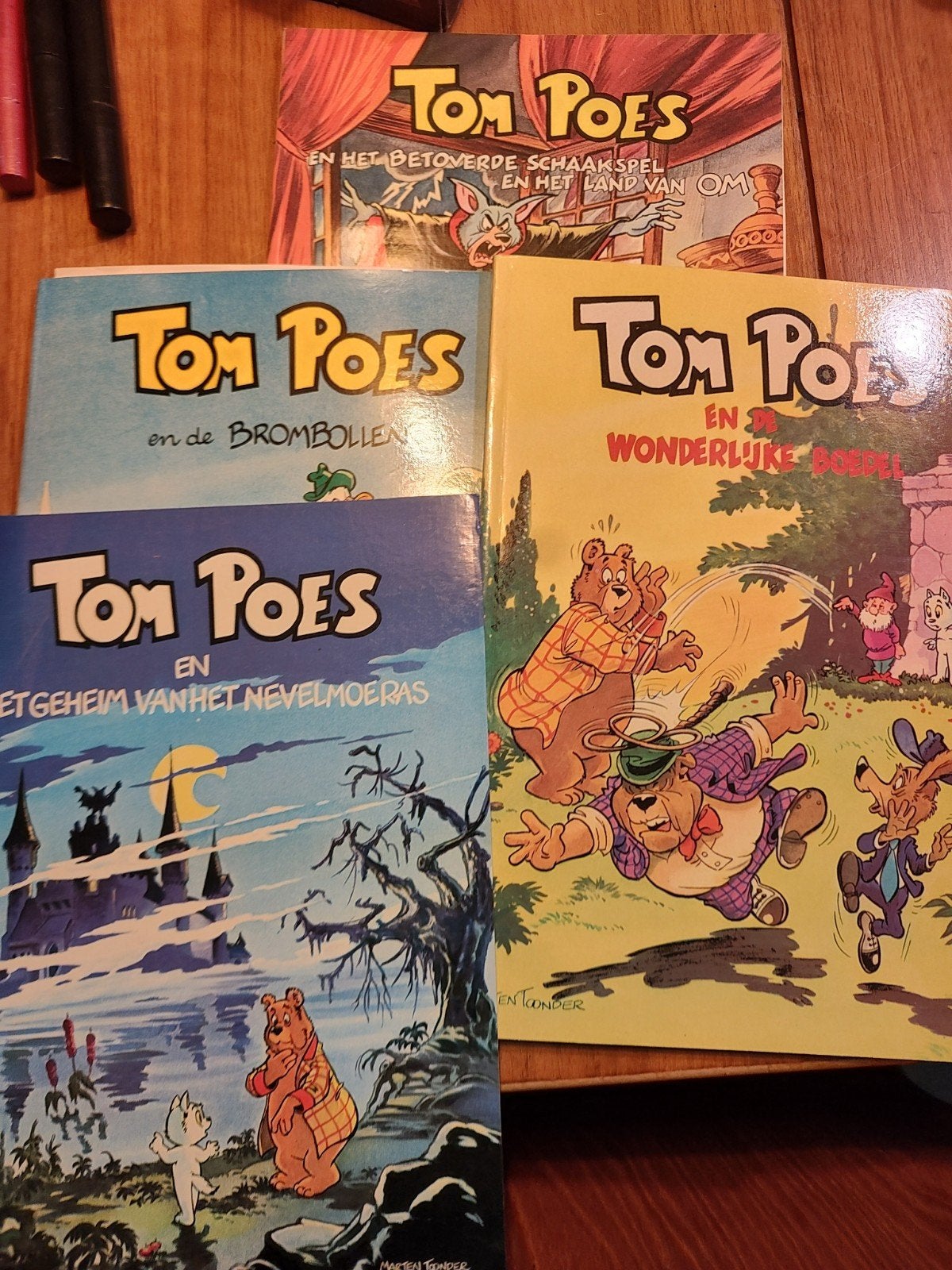 Tom Poes stripboeken - Diverse titels, Meerdere stripboeken, Ophalen of Verzenden, Gelezen, Marten Toonder
