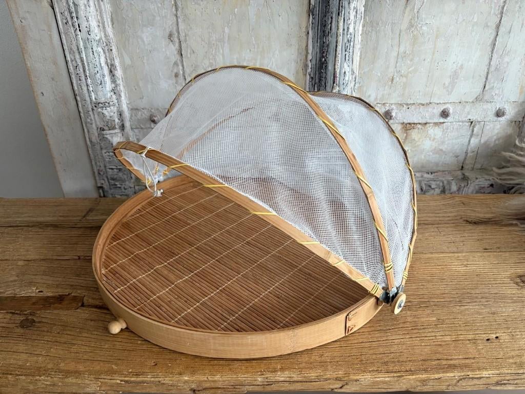 XL foodcover uit Bali - vliegenbeschermer - 50cm!, Ophalen of Verzenden, Nieuw