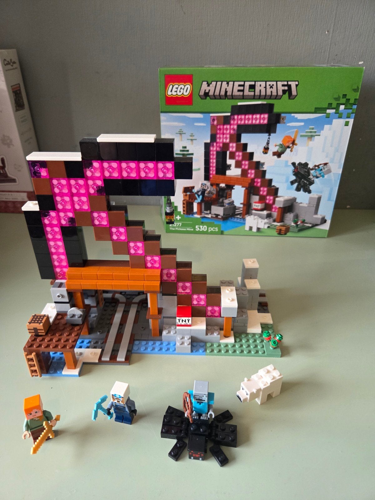 lego minecraft 21277 the pickaxe mine, Ophalen, Zo goed als nieuw