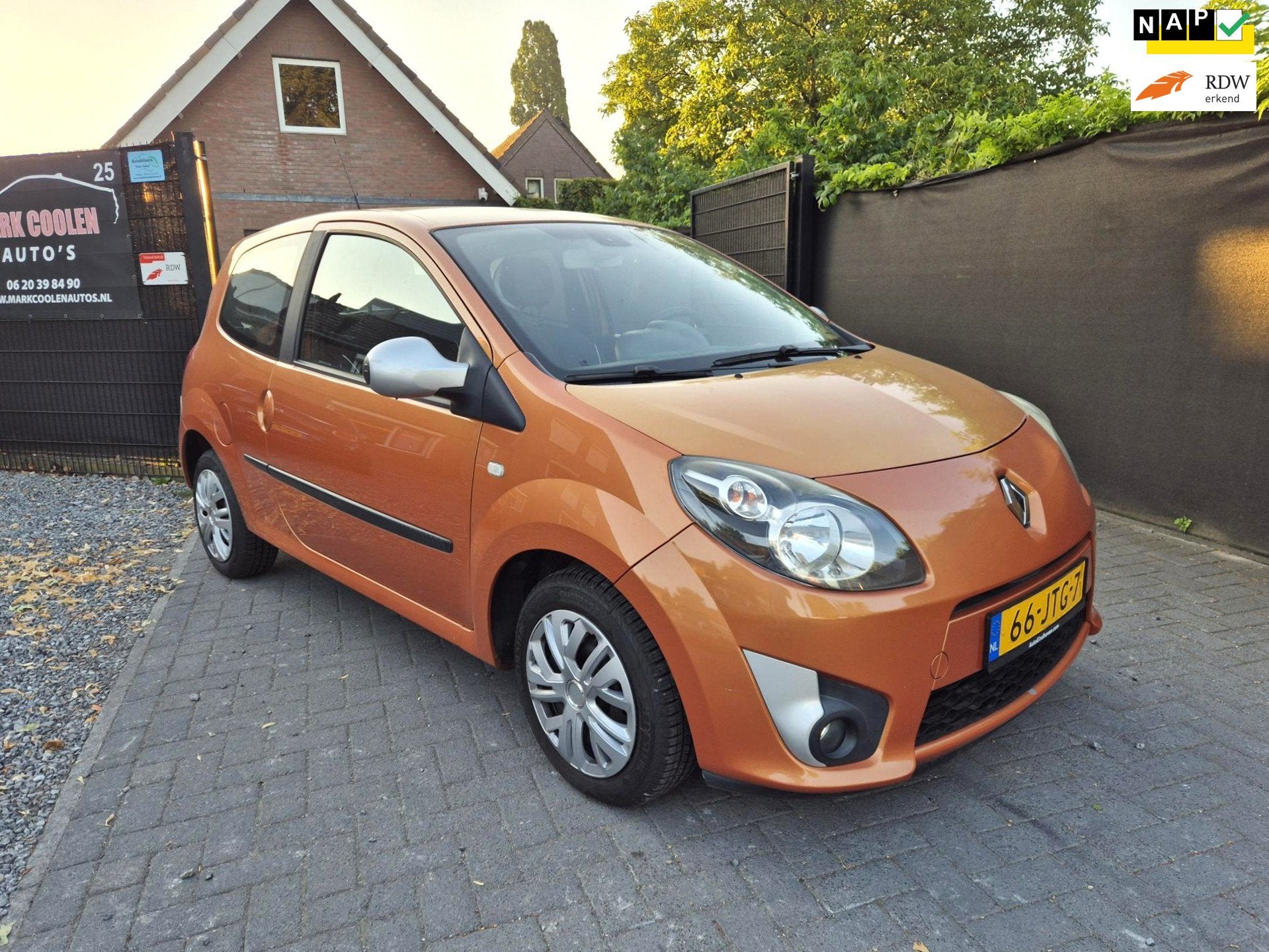 Renault Twingo 1.2 Dynamique Airco Cruise, Voorwielaandrijving, 31 €/maand, 4 stoelen, Origineel Nederlands
