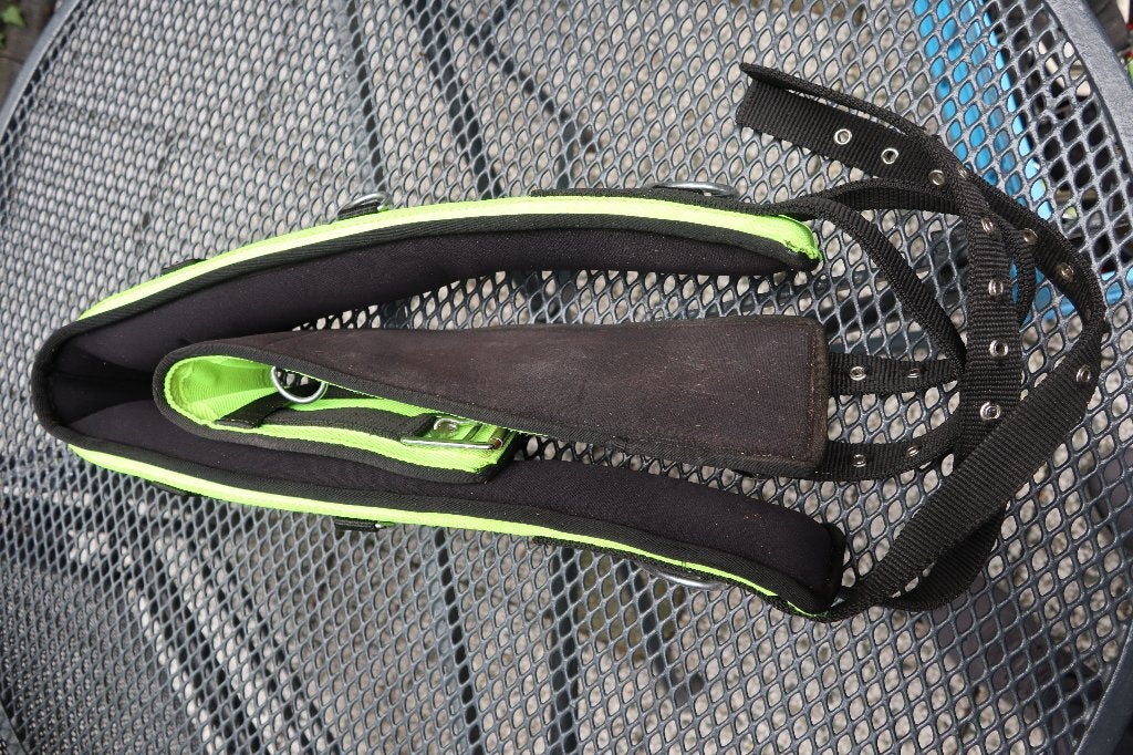 Complete longeerset paard – singel, kaptoom en toebehoren, Gebruikt, Bruin, Ophalen of Verzenden, Kaptoom