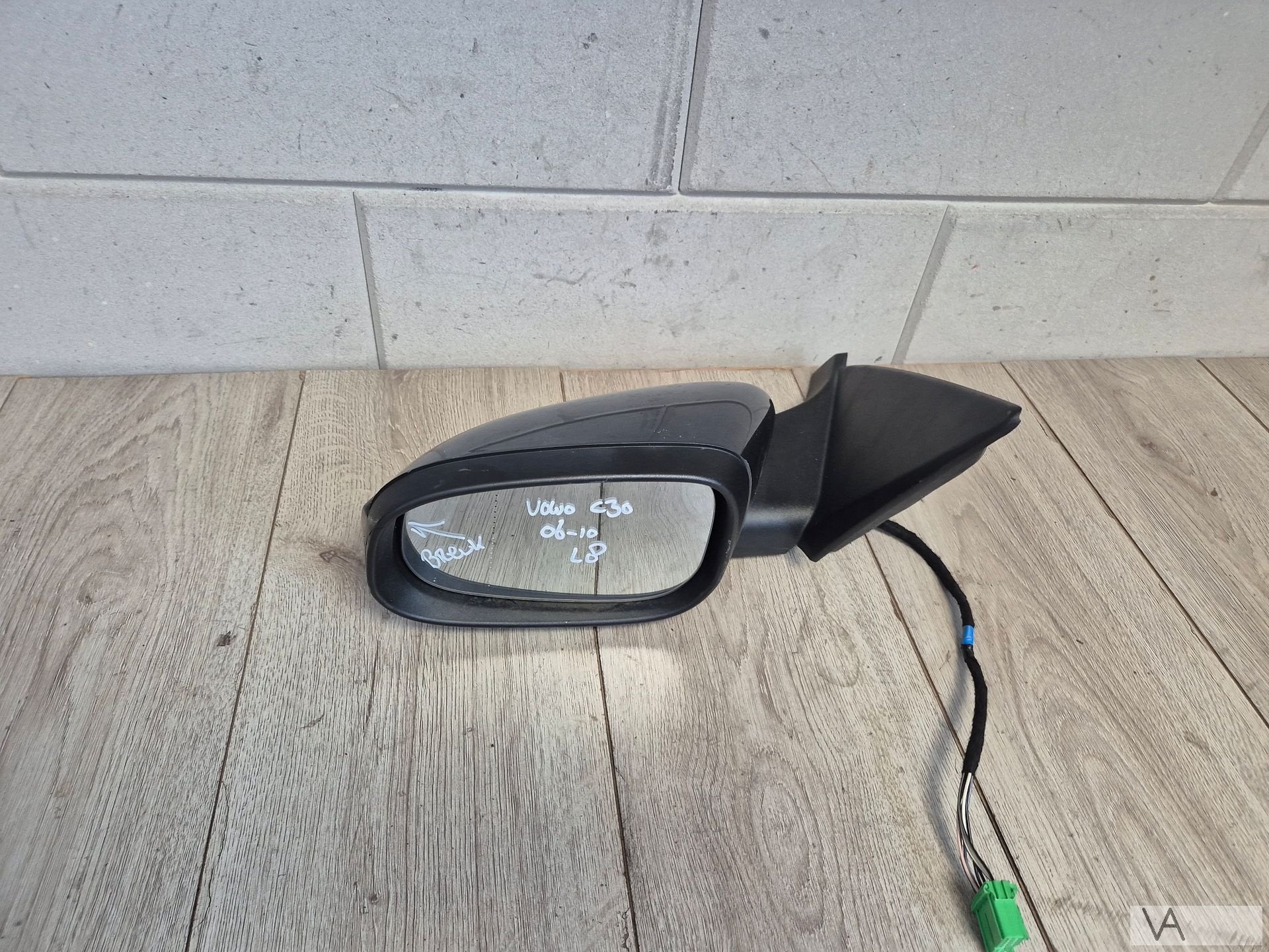 Spiegel links voor Volvo C30 2006 - 2010 klein breukje €75, Auto-onderdelen, Gebruikt, -, -, Ophalen of Verzenden