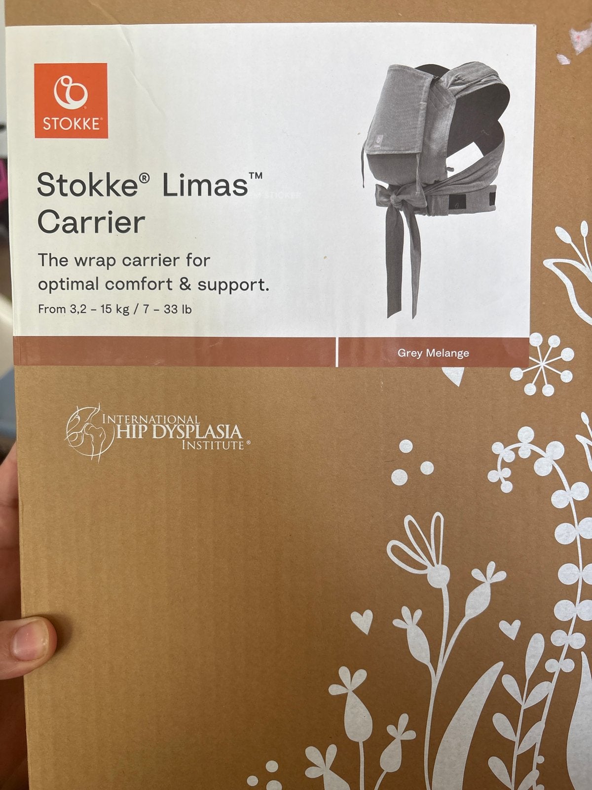 Stokke Limas Draagzak - Zo goed als nieuw (4x gebruikt), Ophalen of Verzenden, Zo goed als nieuw, Draagzak, Overige merken