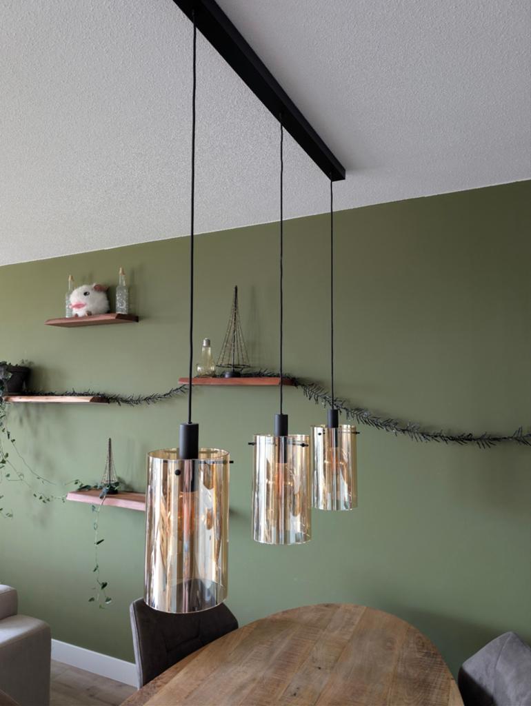 Eettafel lamp, Ophalen of Verzenden, 75 cm of meer