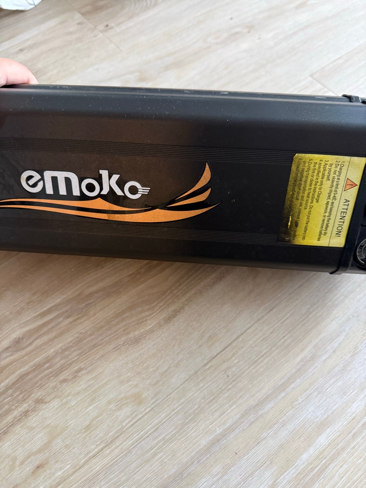Emoko E-bike fatbike Accu 48V 35Ah Li-ion Power Battery Pack, Ophalen of Verzenden, Gebruikt