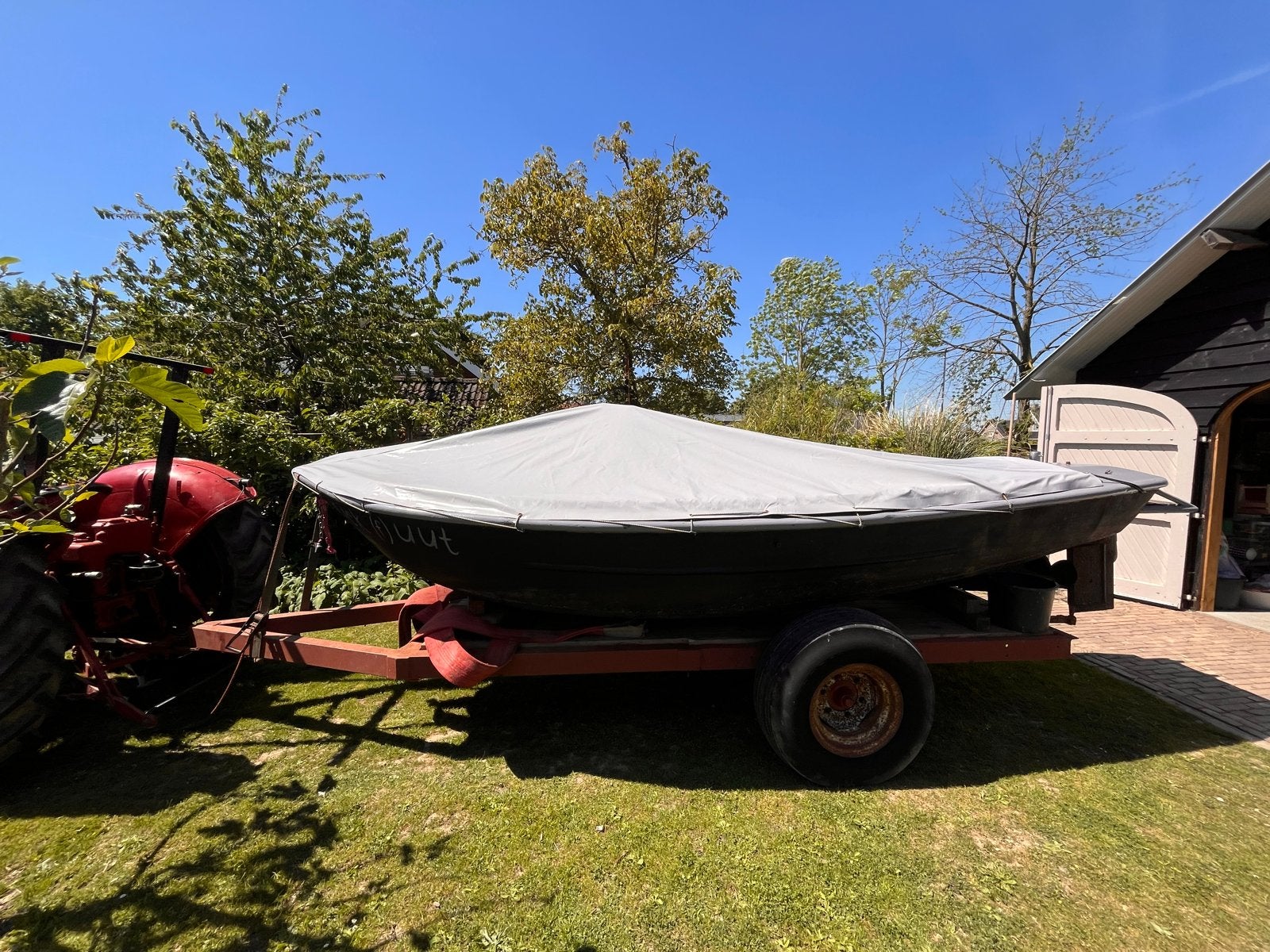 Mooie stalen sloep met Yanmar PMX8 diesel inboard, Gebruikt, Staal, Binnenboordmotor, Diesel