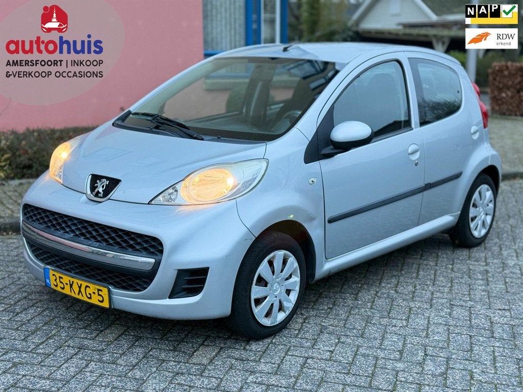 Peugeot 107 1.0-12V Sublime AIRCO, Voorwielaandrijving, Gebruikt, 4 stoelen, Origineel Nederlands