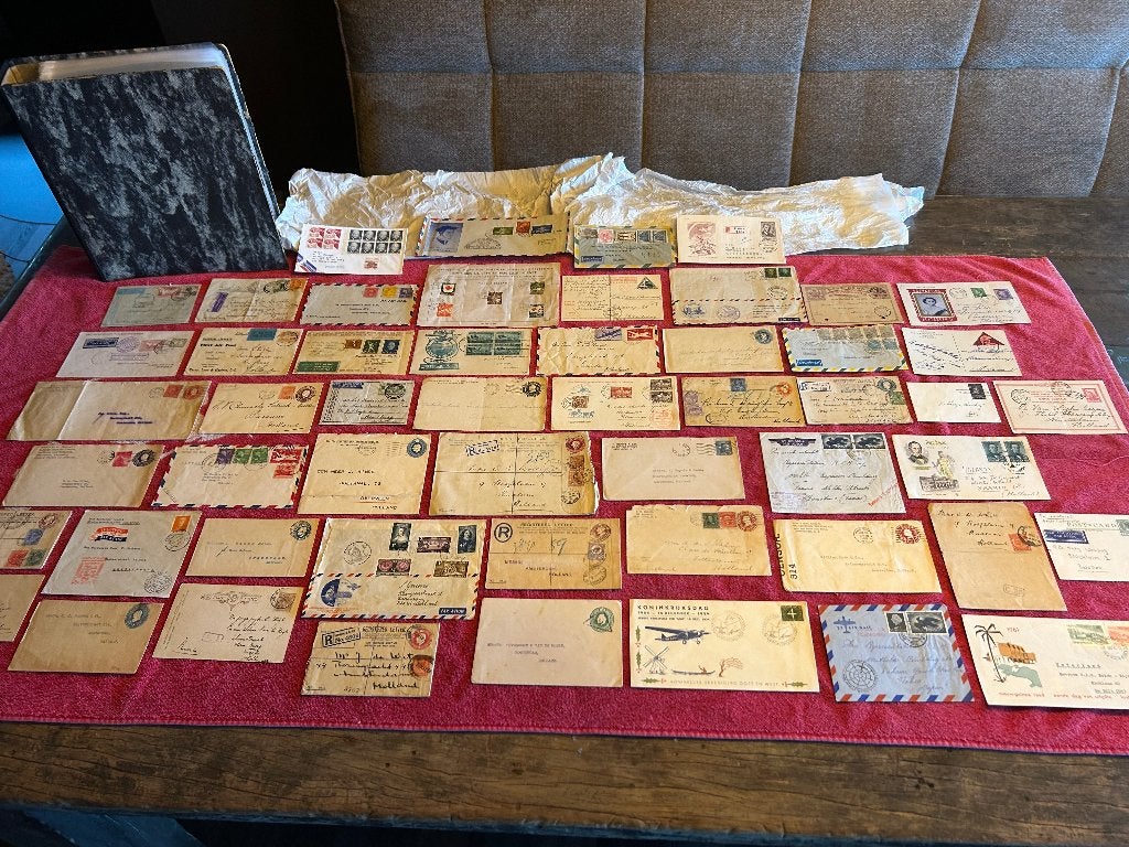 Verzameling oude Nederlandse brieven - enveloppen  (100+)!, Ophalen, Nederland