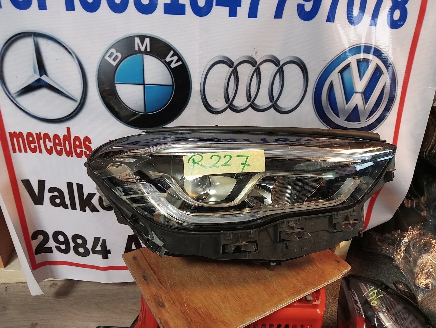 Mercedes GLA H247 LED performance koplamp unit, Auto-onderdelen, Verlichting, Gebruikt, -, Ophalen of Verzenden, -