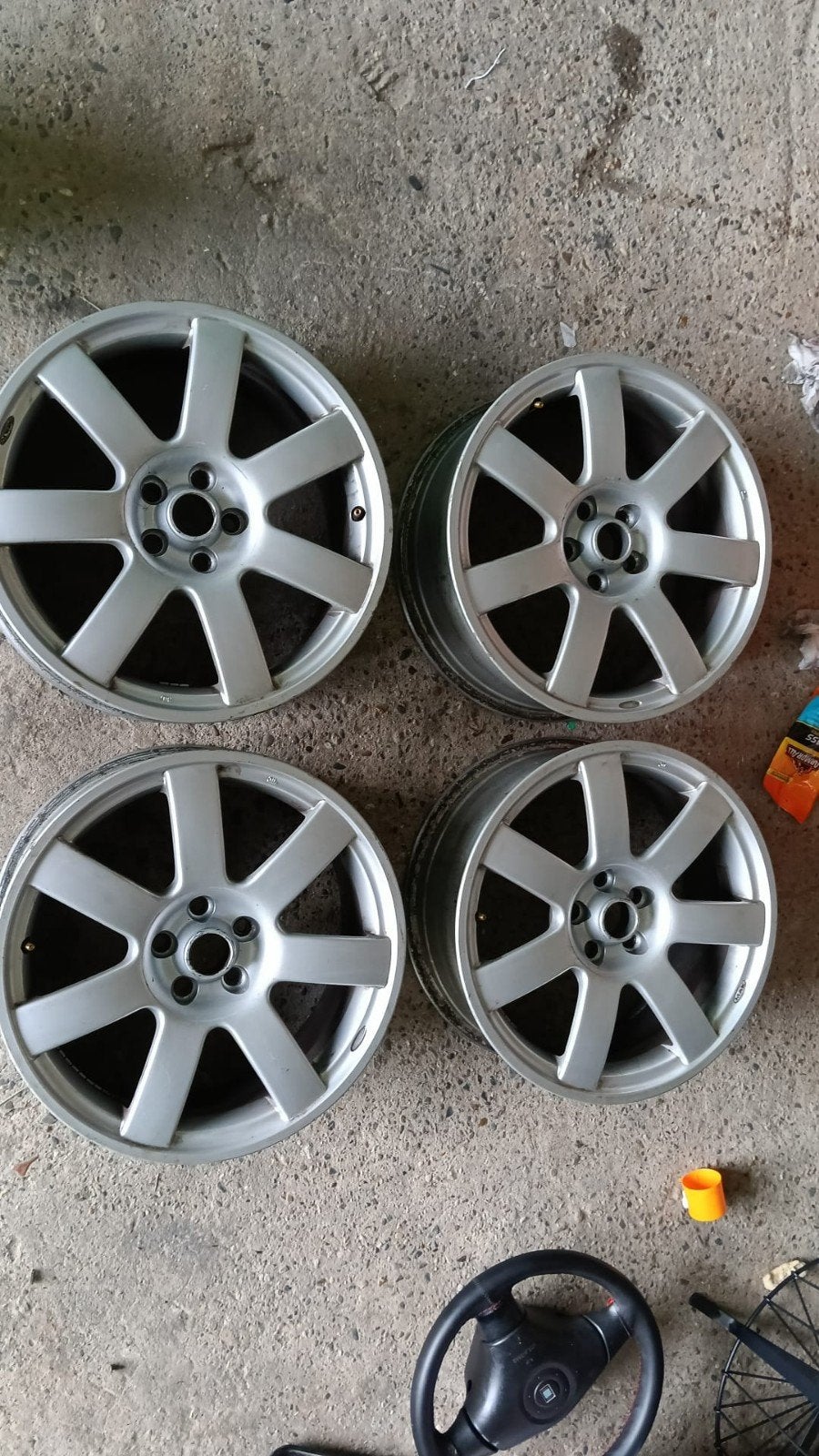 5x100 17 inch velgen, Auto-onderdelen, Banden en Velgen, Ophalen, Velg(en), 17 inch, Zomerbanden