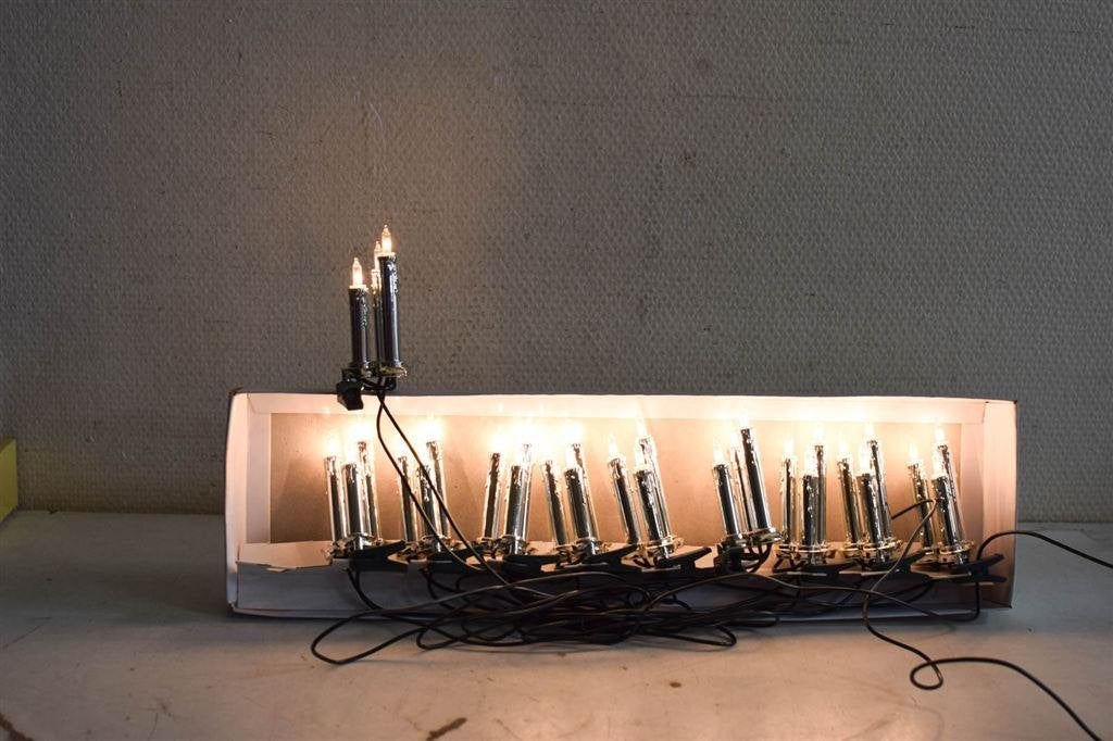 Triade kerstverlichting in de vorm van kaarsjes 45854, Ophalen of Verzenden, Gebruikt