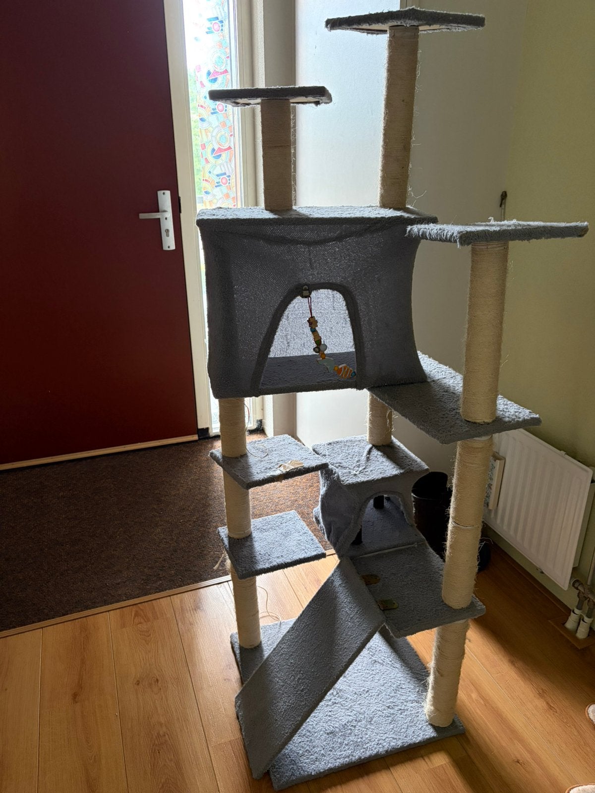Krabpaal 150cm, Ophalen, Zo goed als nieuw, Krabpaal