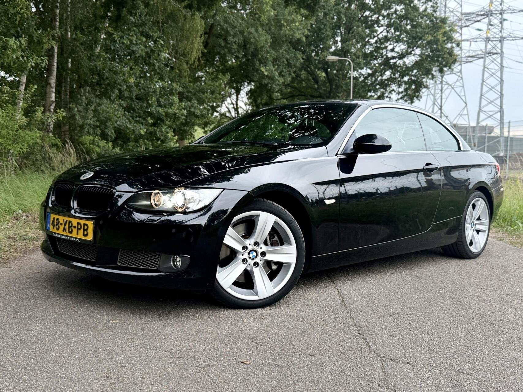 BMW 3-Serie E93 335i Leder Clima Navi Xenon Stoel.vw NAP ✅, Auto's, Achterwielaandrijving, Gebruikt, Cabriolet, 4 stoelen