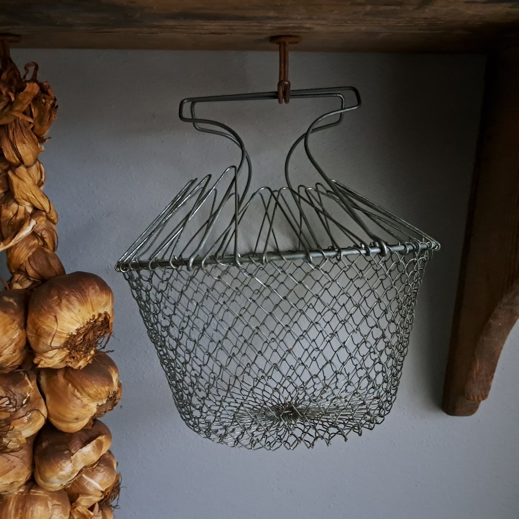 Brocante oud slamandje eiermandje uitklapbaar *Etage3*, Gebruikt, ., Ophalen of Verzenden, .