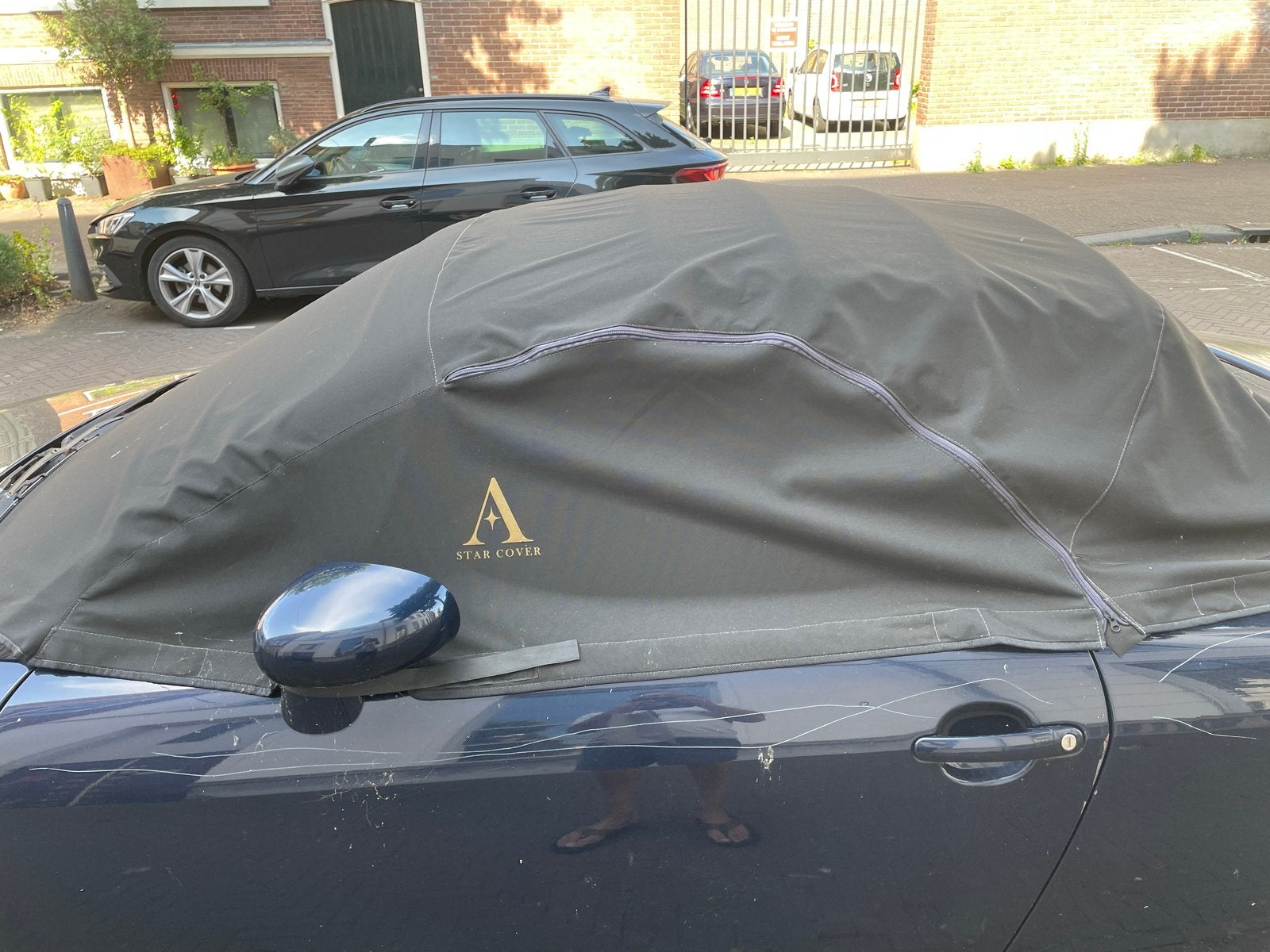 Perfect passende beschermhoes voor Audi TT Roadster, Ophalen of Verzenden, Gebruikt, Op maat