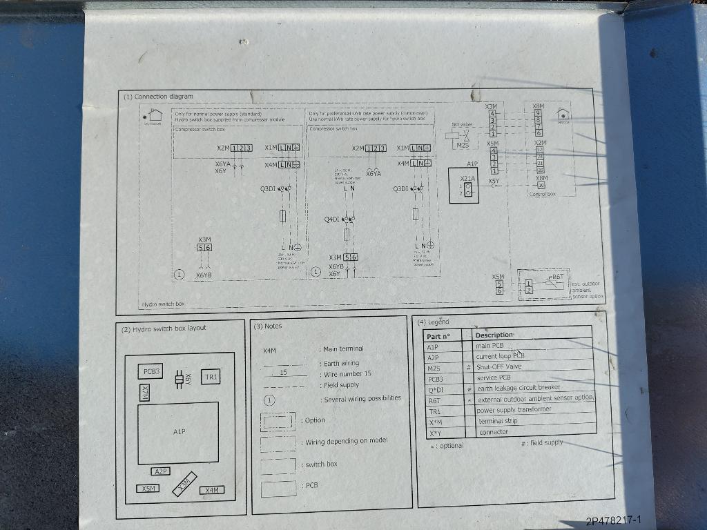 Daikin EWAQ004 BAVP-H- mini water chiller inverter 4 kW, Timer, Nieuw, Ophalen of Verzenden, Koelen en Ontvochtigen