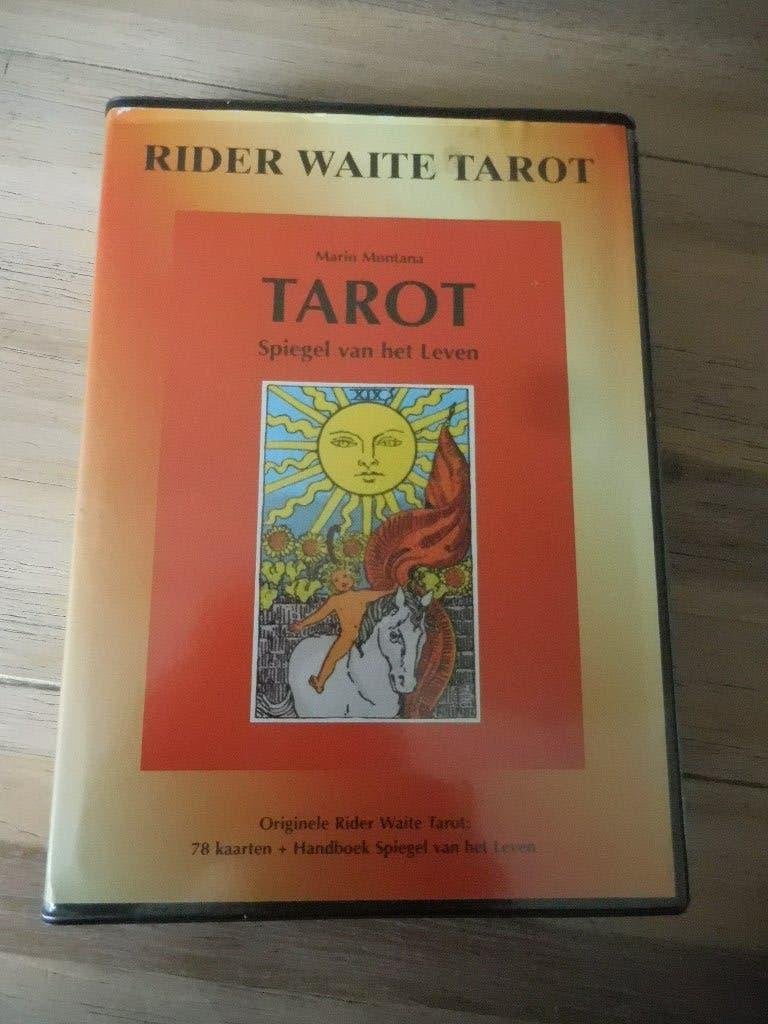 Rider Warte tarot set. 78 kaarten + spiegel van het leven., Boeken, Tarot of Kaarten leggen, Overige typen, Ophalen of Verzenden