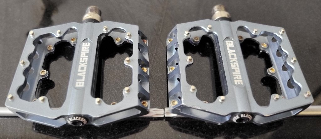 Nette Blackspire sub-420 pedalen., Crankstel of Pedalen, Gebruikt, BMX, Ophalen of Verzenden