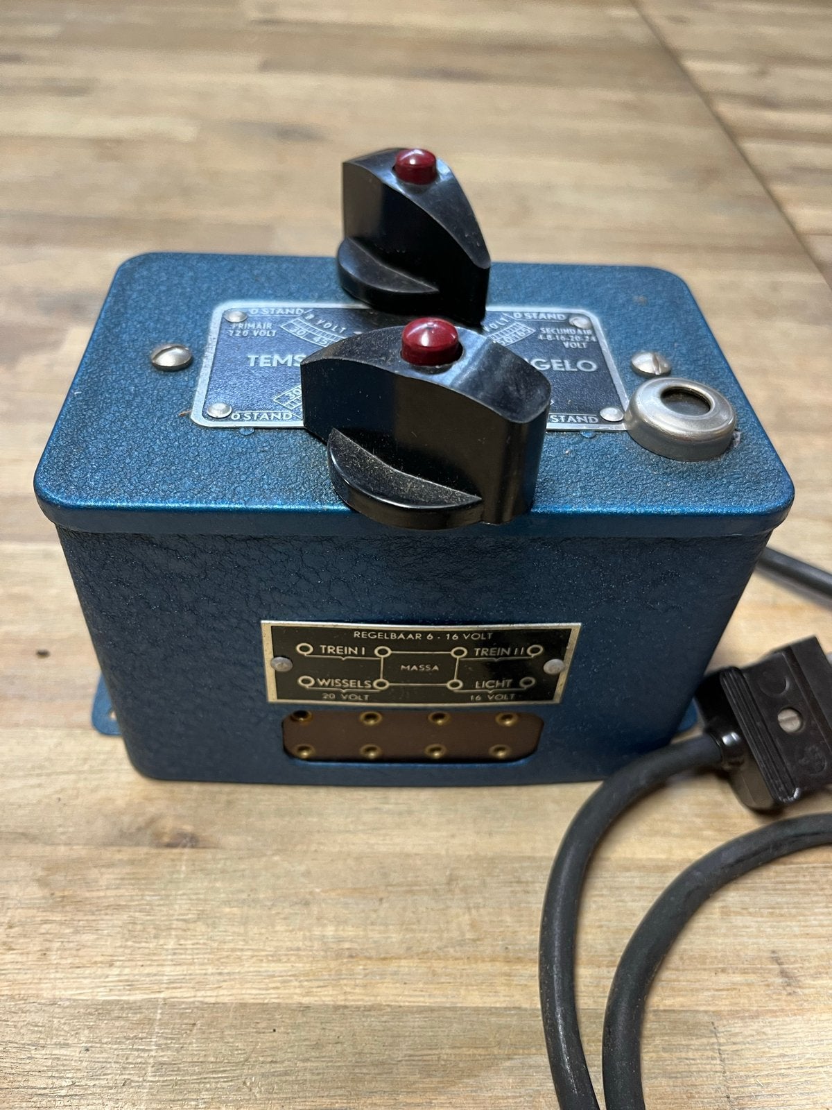 TEMSI Hengelo  2 stuks Transformator voor modeltreinen, Overige merken, Xx, Ophalen of Verzenden, Xx