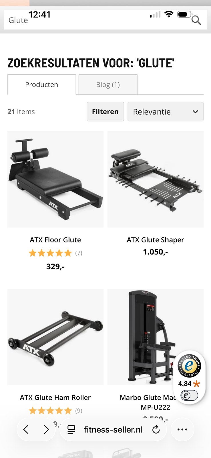 ATX Glute Shaper, Ophalen, Zo goed als nieuw, Benen, Krachtstation