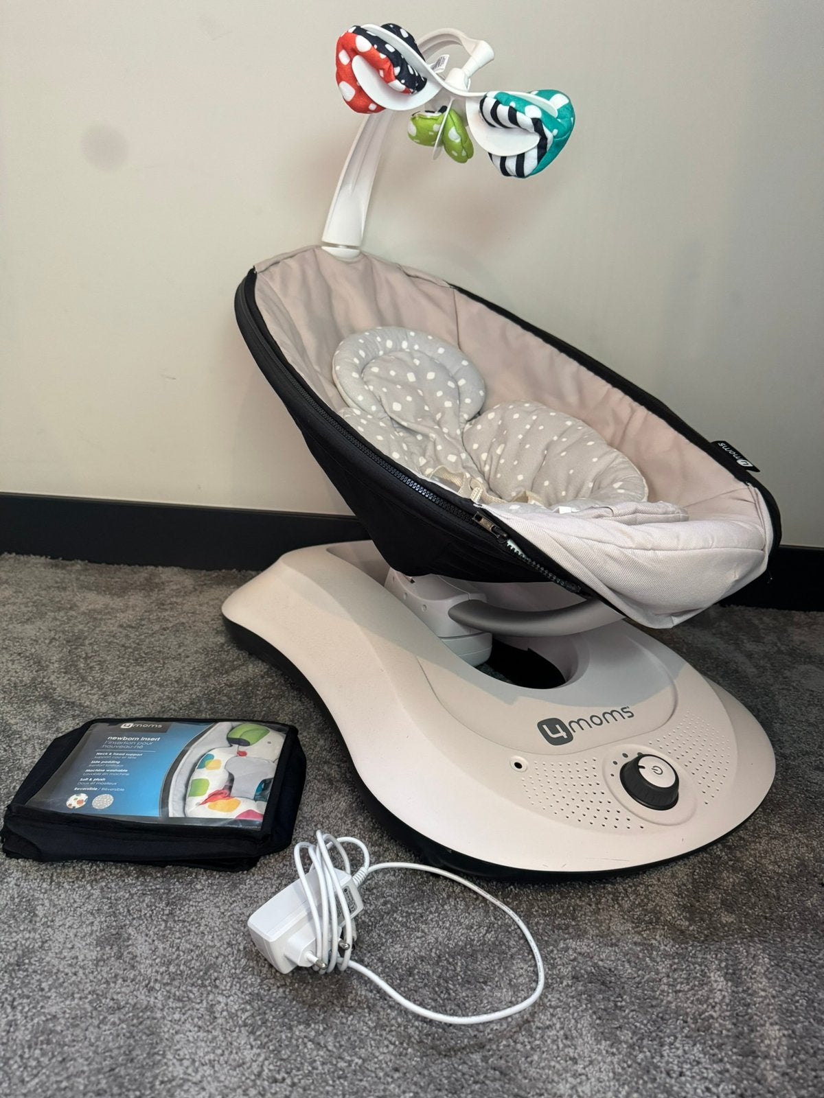 Schommelstoel elektrische 4moms, Schommelstoel, Ophalen, Overige merken, Met gordel(s) of riempje(s)